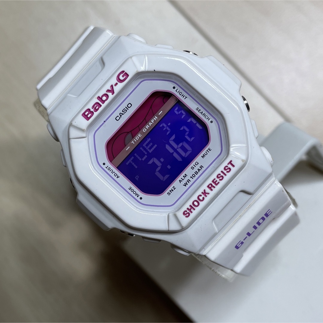 Baby-G(ベビージー)の【サーフィン・釣り】CASIO Baby-G G-LIDE 腕時計 レディースのファッション小物(腕時計)の商品写真