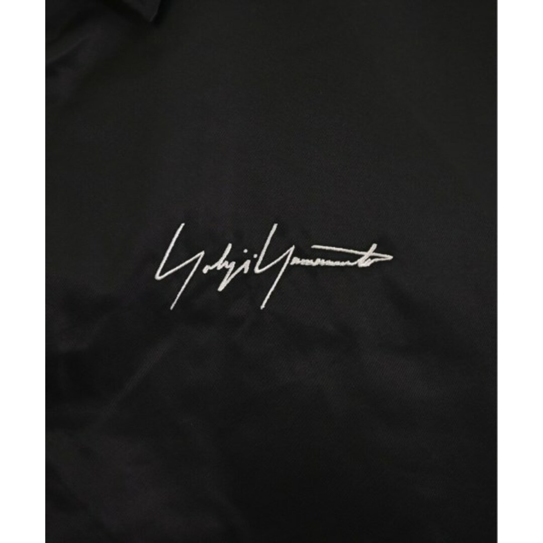 Yohji Yamamoto(ヨウジヤマモト)のYOHJI YAMAMOTO ヨウジヤマモト カバーオール 4(L位) 黒 【古着】【中古】 メンズのジャケット/アウター(カバーオール)の商品写真