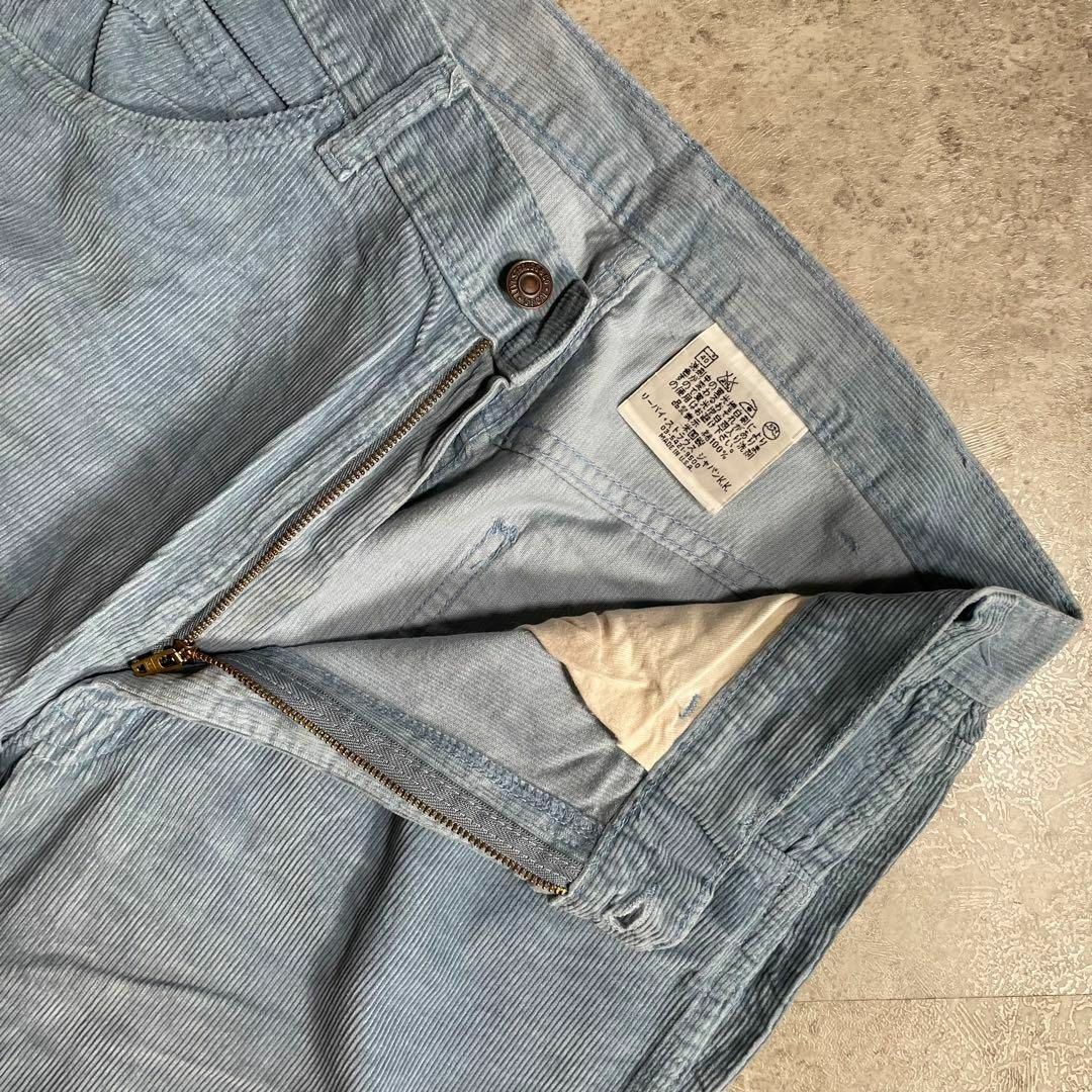 Levi's(リーバイス)のUSA製 LEVI’S 511 BigE コーデュロイパンツ 水色 ライトブルー メンズのパンツ(その他)の商品写真