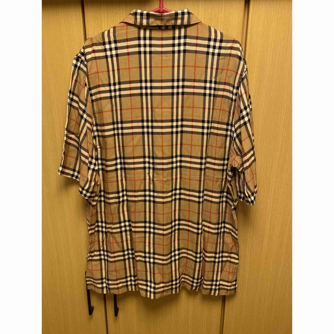 BURBERRY - 正規 21SS BURBERRY バーバリー オープンカラー BURBERRY - 正規 21SS BURBERRY バーバリー オープンカラー