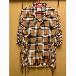 バーバリー(BURBERRY)の正規 21SS BURBERRY バーバリー オープンカラーシャツ(シャツ)