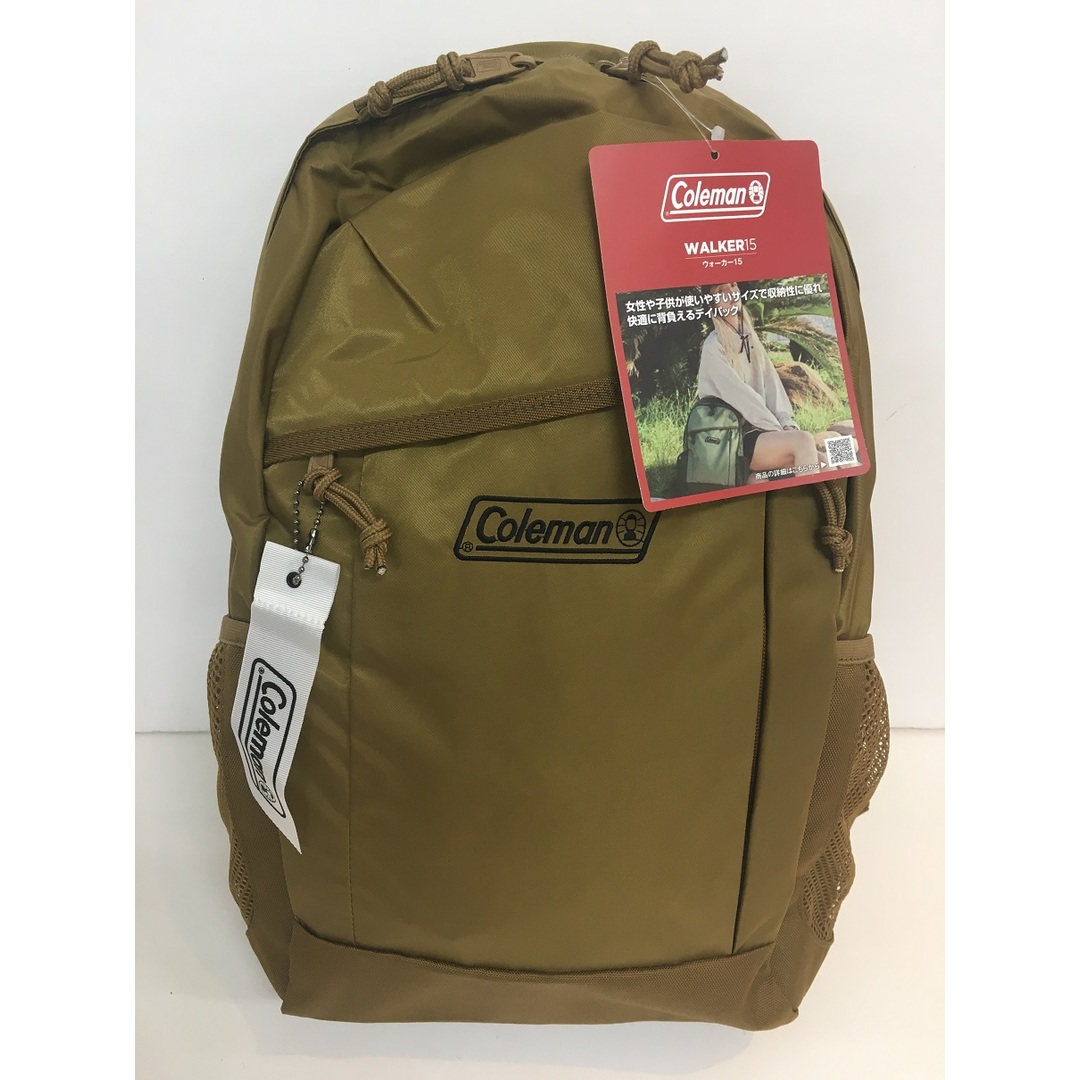 Coleman(コールマン)のColeman コールマン ウォーカー15 コヨーテ リュック バックパック 2000038992【7255-004】 メンズのバッグ(バッグパック/リュック)の商品写真