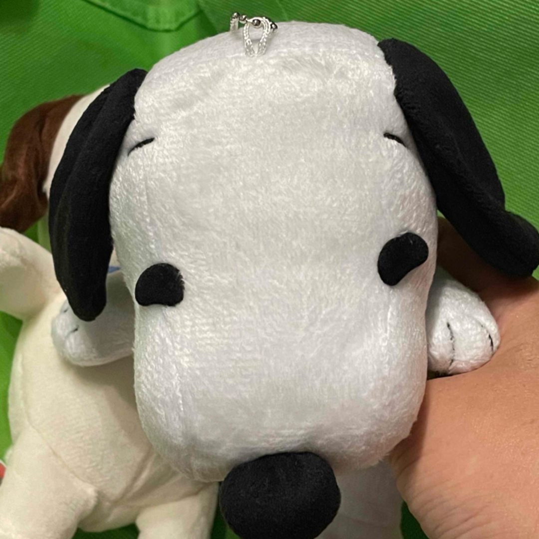 SNOOPY(スヌーピー)のスヌーピー　マスコット2個セット エンタメ/ホビーのおもちゃ/ぬいぐるみ(キャラクターグッズ)の商品写真