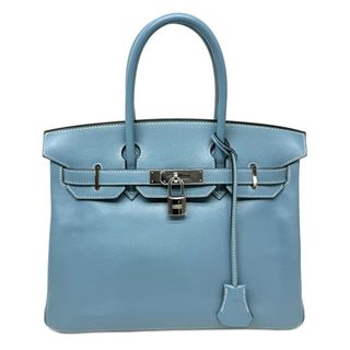 エルメス(Hermes)のエルメス バーキン30 エプソン バッグ トートバッグ ブルージーン ブルー(トートバッグ)