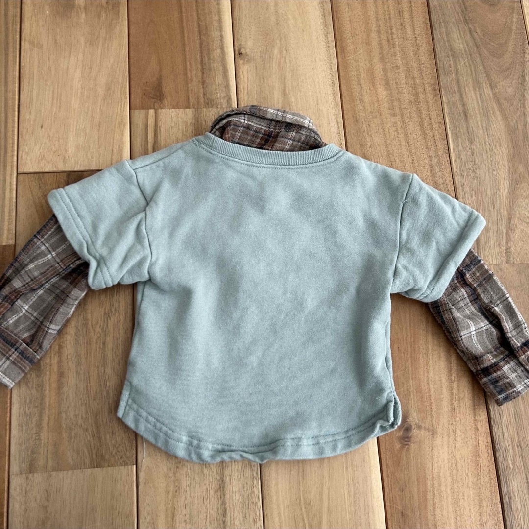 petit main(プティマイン)のpetit main ＊ 2way トレーナー キッズ/ベビー/マタニティのキッズ服男の子用(90cm~)(Tシャツ/カットソー)の商品写真