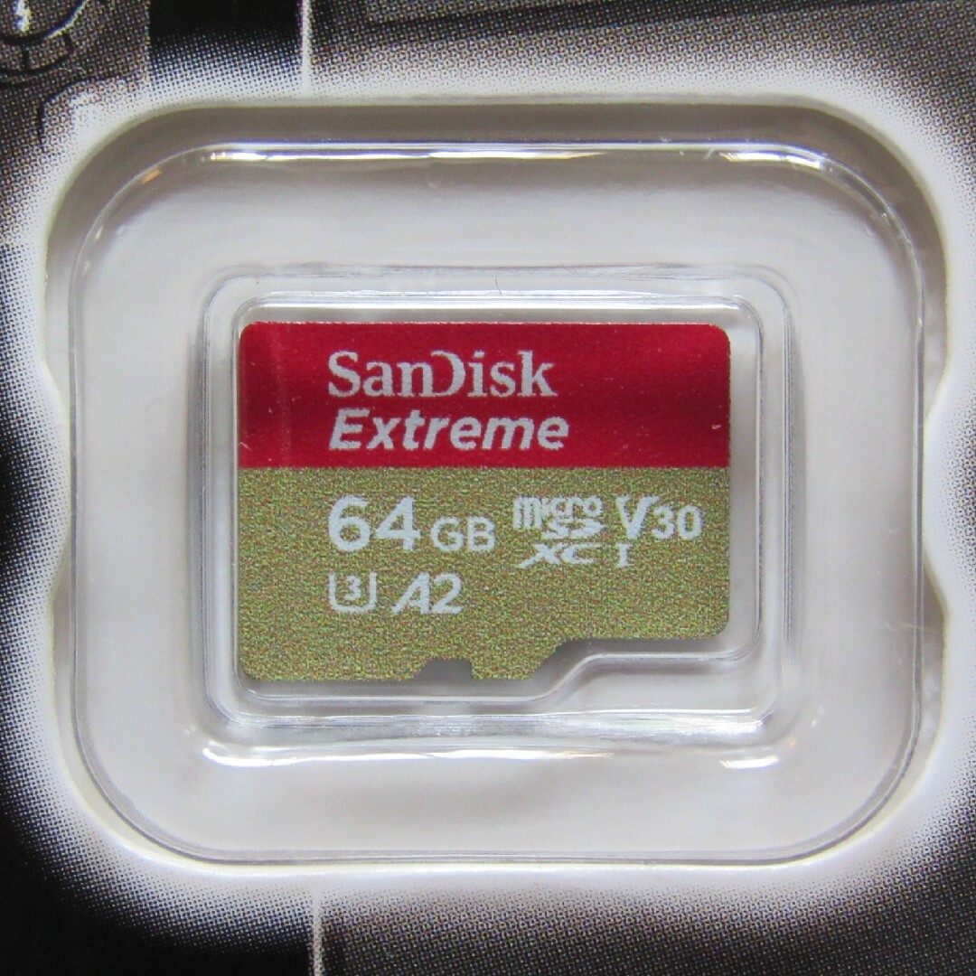 SanDisk(サンディスク)の64GB読込170MB/s★サンディスク ExtremeマイクロSDカード エンタメ/ホビーのゲームソフト/ゲーム機本体(その他)の商品写真