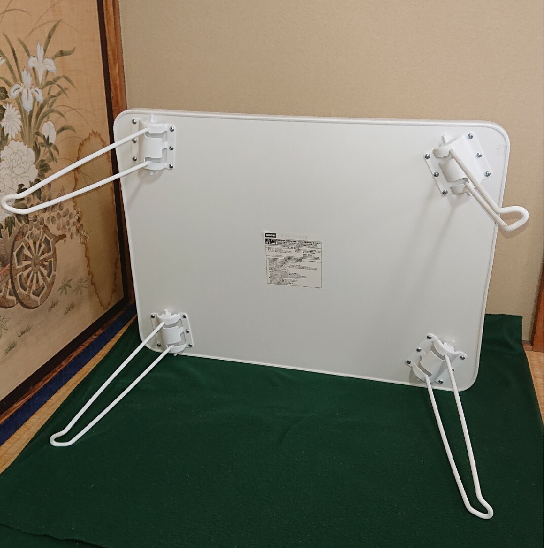 ニトリ(ニトリ)のNITORI ニトリ の 折りたたみテーブル 6045WH ‼️ インテリア/住まい/日用品の机/テーブル(折たたみテーブル)の商品写真