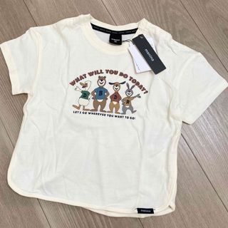 バースデイ(バースデイ)のmanina マニーナ 半袖Tシャツ くま うさぎ 90(Tシャツ/カットソー)