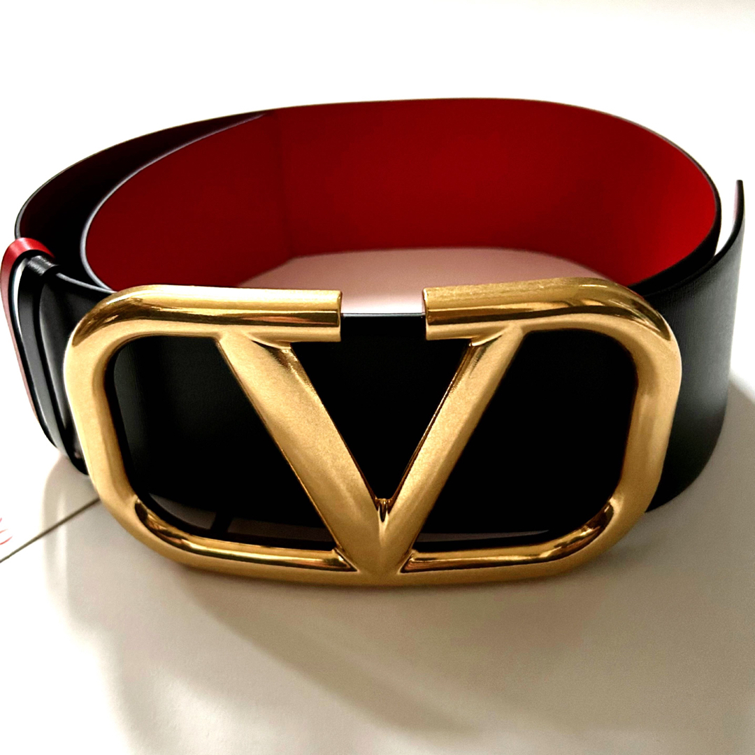 VALENTINO - 新品75 VALENTINO ヴァレンティノ ベルト Vロゴ VALENTINO - 新品75 VALENTINO ヴァレンティノ ベルト Vロゴ