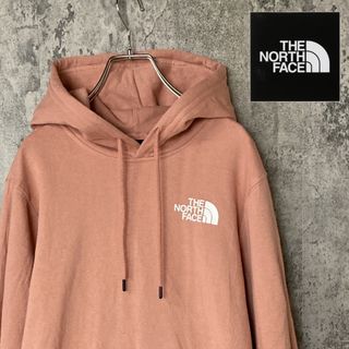 ザノースフェイス(THE NORTH FACE)のザノースフェイス  プルオーバーパーカー　レディース　L サーモンピンク(パーカー)