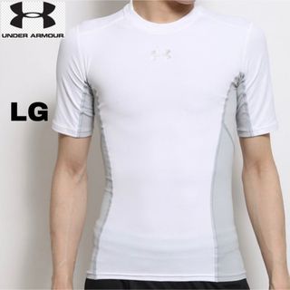 アンダーアーマー(UNDER ARMOUR)のアンダーアーマー スポーツインナー　L スポーツウェア　Tシャツ　ストレッチ素材(ウェア)