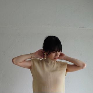 varet street バレットストリート pleats tops(カットソー(長袖/七分))