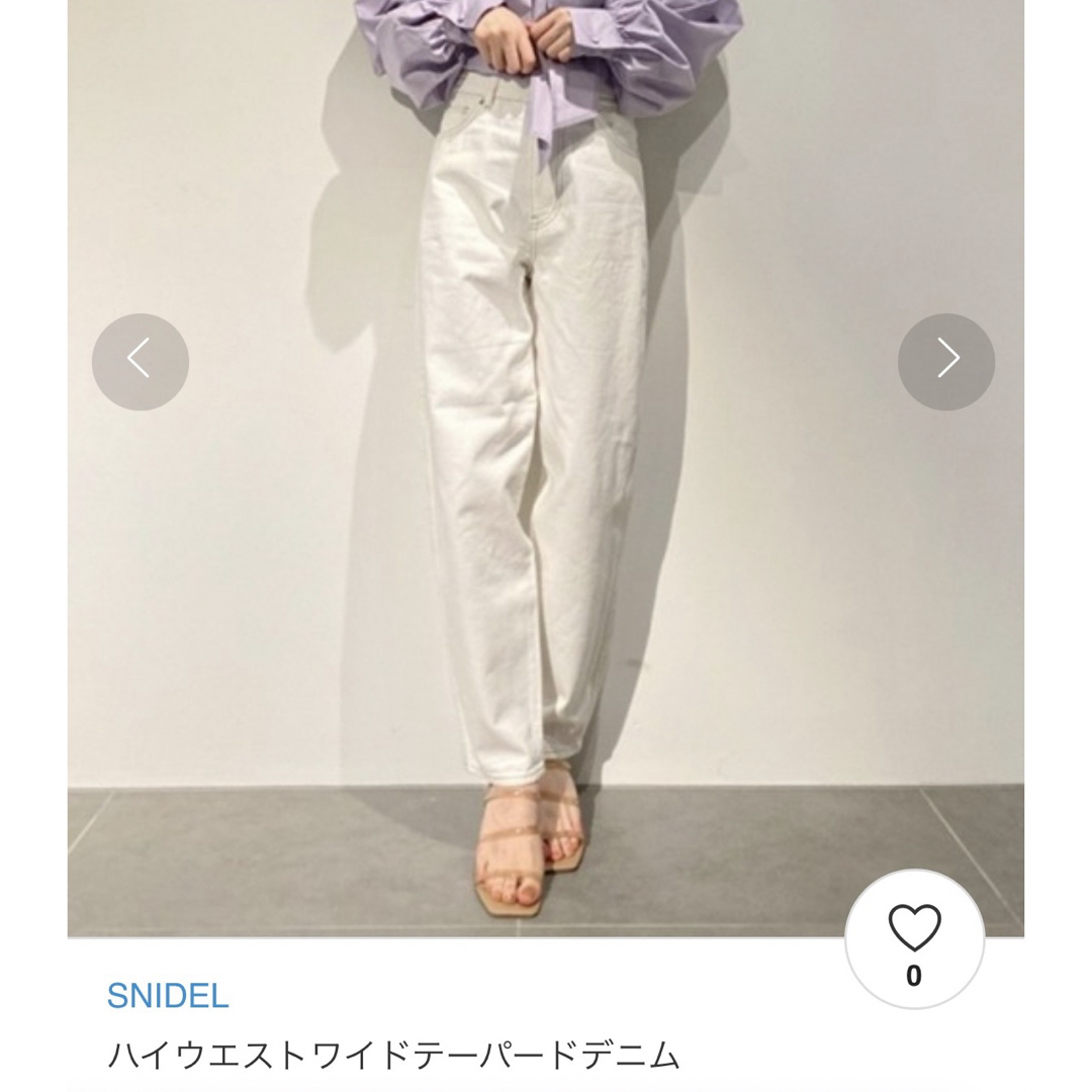 SNIDEL(スナイデル)のsnidel デニム レディースのパンツ(デニム/ジーンズ)の商品写真