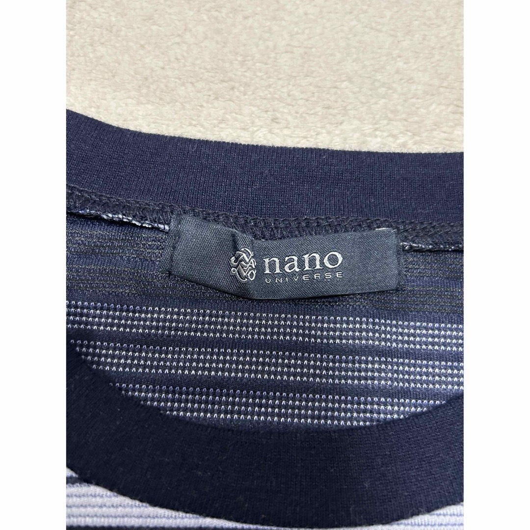 nano・universe(ナノユニバース)の【値下げセール】ナノユニバース　メンズ　七分袖　良品 メンズのトップス(Tシャツ/カットソー(七分/長袖))の商品写真