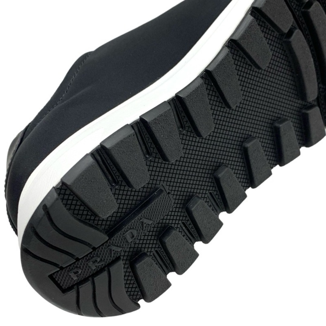 PRADA(プラダ)の未使用 プラダ PRADA スニーカー 靴 シューズ ロゴ ナイロン ブラック ホワイト レディースの靴/シューズ(スニーカー)の商品写真
