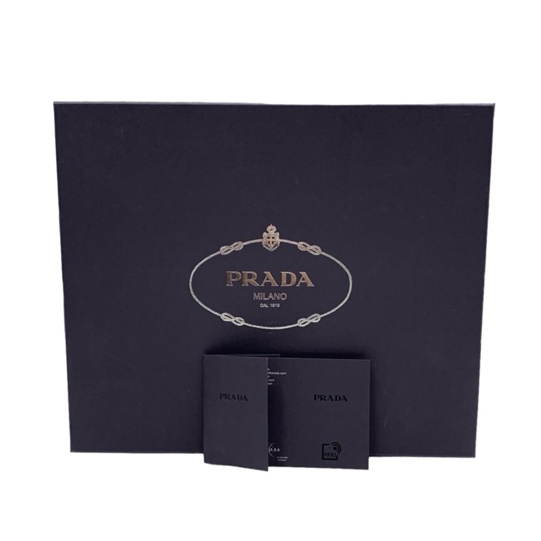 PRADA(プラダ)の未使用 プラダ PRADA スニーカー 靴 シューズ ロゴ ナイロン ブラック ホワイト レディースの靴/シューズ(スニーカー)の商品写真