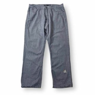 ロカウェア(Rocawear)のROCAWEAR デニム パンツ グレー B系 ヒップホップ B-BOY 42(デニム/ジーンズ)