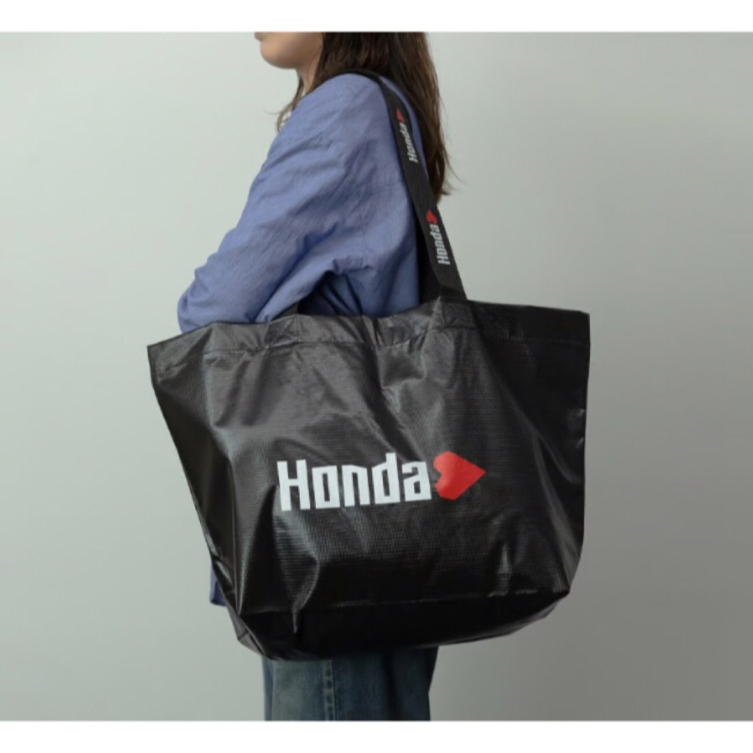 ホンダ(ホンダ)のホンダ/HONDAハート レジャートートバッグ(ブラック) レディースのバッグ(トートバッグ)の商品写真