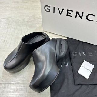 ジバンシィ(GIVENCHY)の22ss 希少 GIVENCHY レザー サンダル サボ ショー クロッグ 43(サンダル)