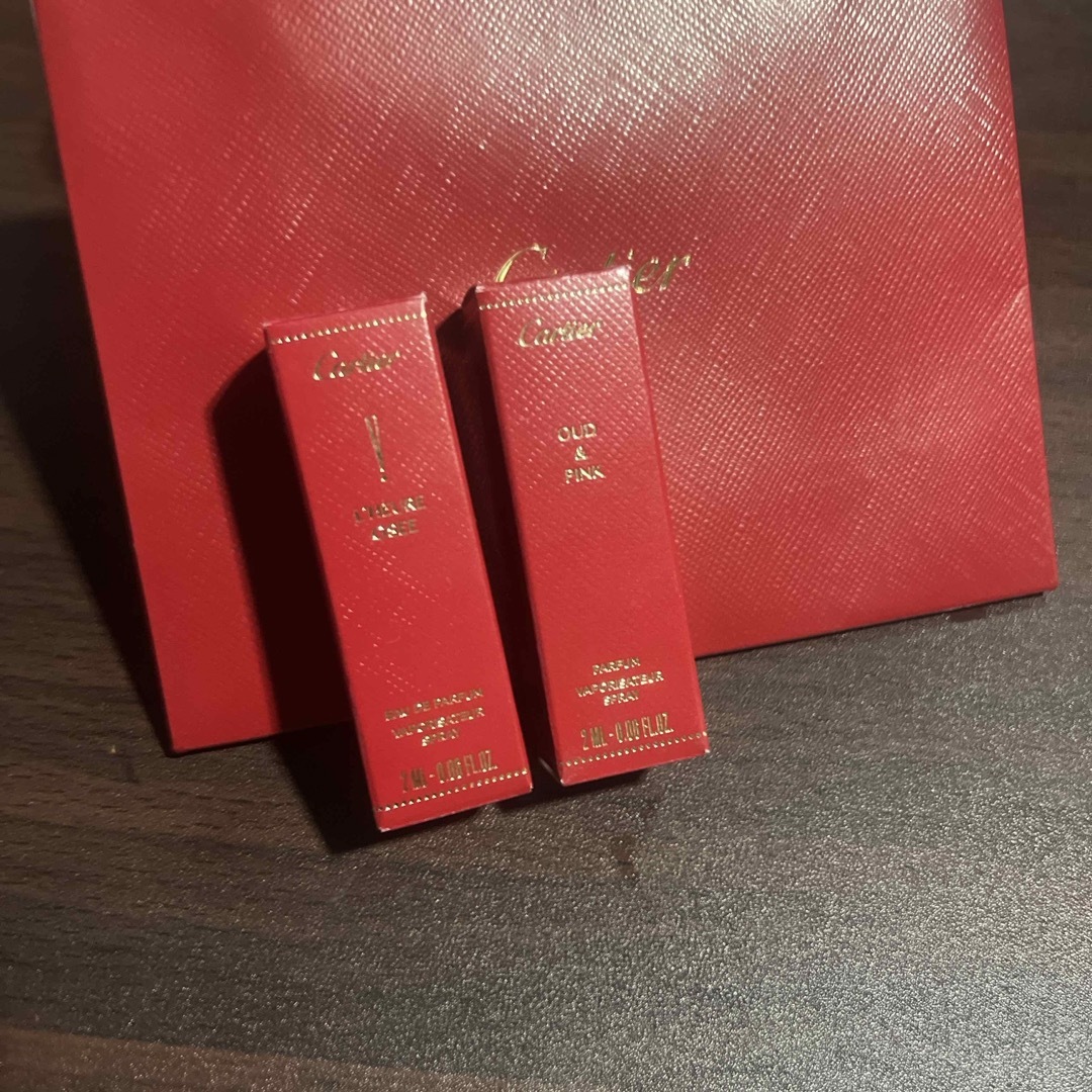 Cartier(カルティエ)のカルティエ Cartier 香水サンプル コスメ/美容のキット/セット(サンプル/トライアルキット)の商品写真