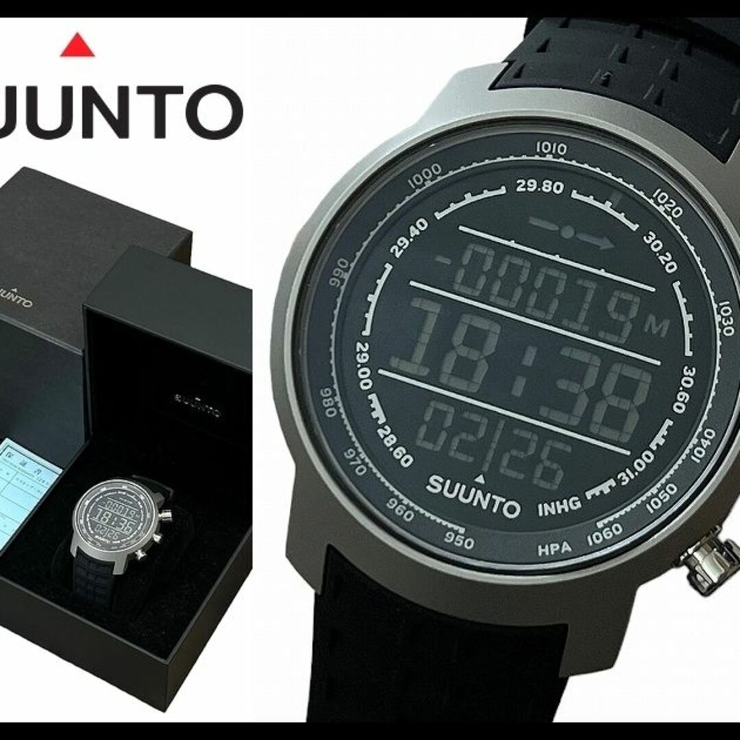 SUUNTO(スント)の新品 スント SS014522000 エレメンタム LCDディスプレイ 腕時計 メンズの時計(腕時計(デジタル))の商品写真