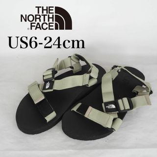 ザノースフェイス(THE NORTH FACE)のTHENORTHFACE*ユニセックス*サンダル*24cm*ベージュ*M5140(サンダル)