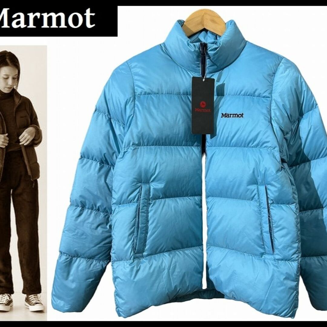 MARMOT(マーモット)の美品 マーモット 750フィルパワー 撥水 プライム ダウン ジャケット M レディースのジャケット/アウター(ダウンジャケット)の商品写真