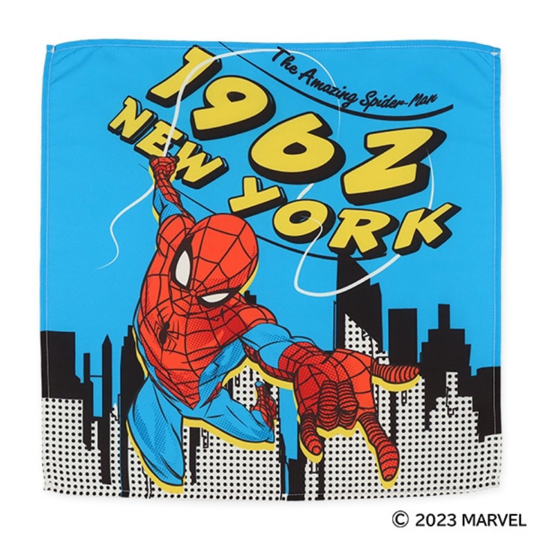 MARVEL - 新品 スパイダーマン ランチクロス 3枚セット ナフキン MARVEL - 新品 スパイダーマン ランチクロス 3枚セット ナフキン