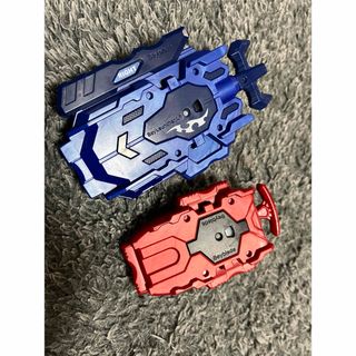 タカラトミー(Takara Tomy)のベイブレード ランチャーLR 青 ベイランチャー 赤 2つセット(その他)