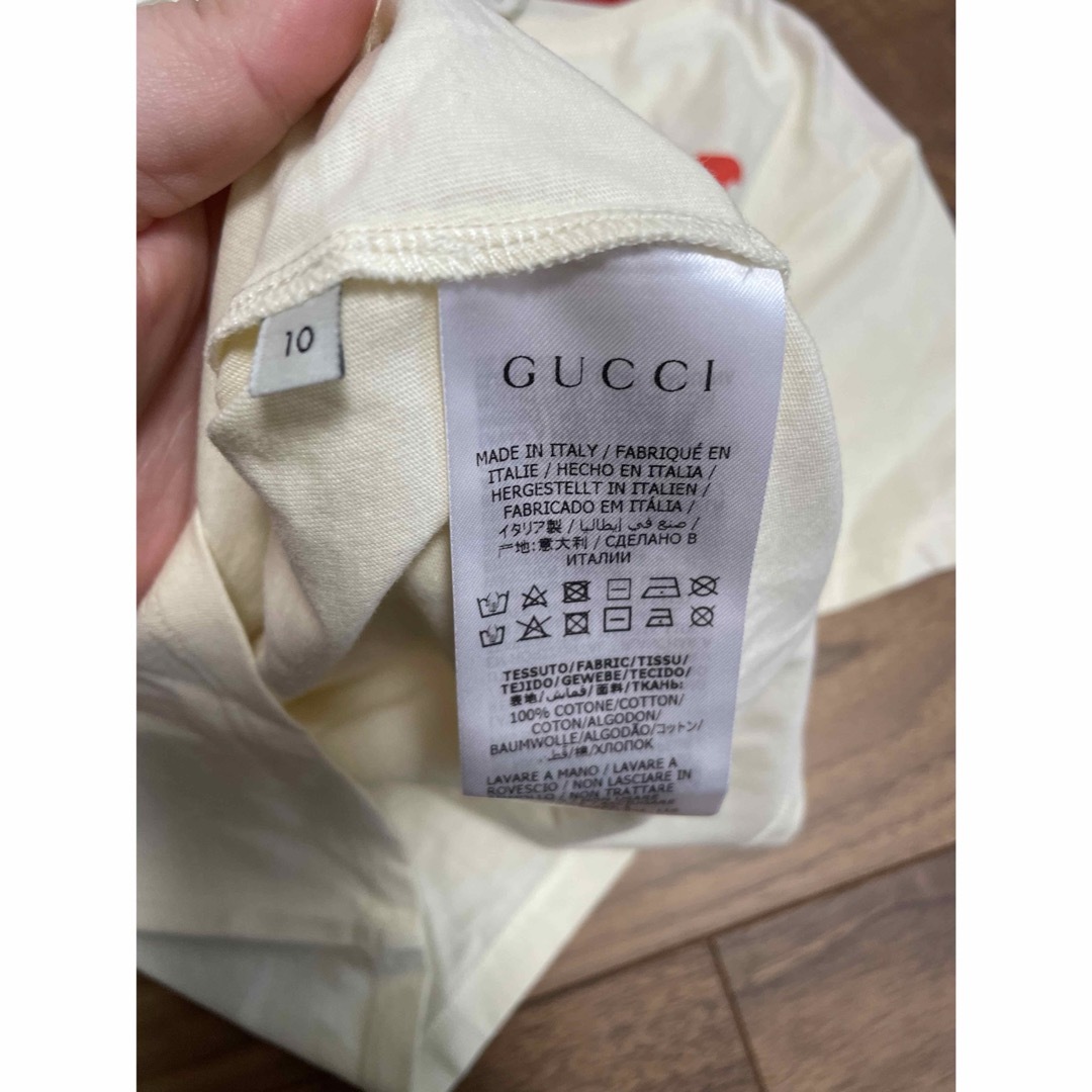 Gucci(グッチ)の新品 GUCCI Tシャツ 10サイズ キッズ/ベビー/マタニティのキッズ服男の子用(90cm~)(Tシャツ/カットソー)の商品写真