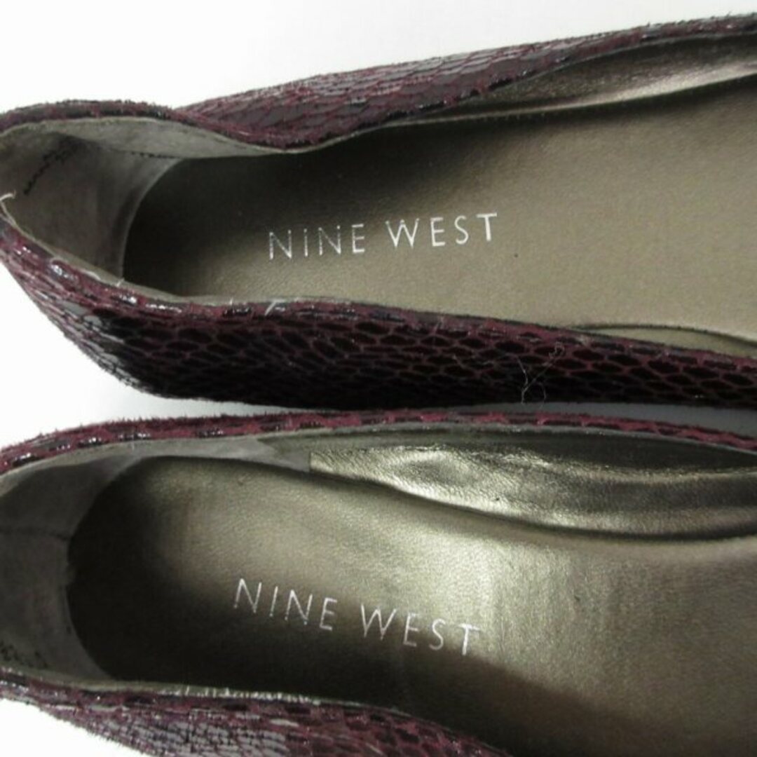 NINE WEST(ナインウエスト)のナインウエスト NINE WEST パンプス シューズ 紫 23.5㎝ レディースの靴/シューズ(ハイヒール/パンプス)の商品写真