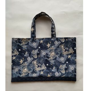 レッスンバッグ　ハンドメイド　通園通学★持ち手ねじれあり★(バッグ/レッスンバッグ)