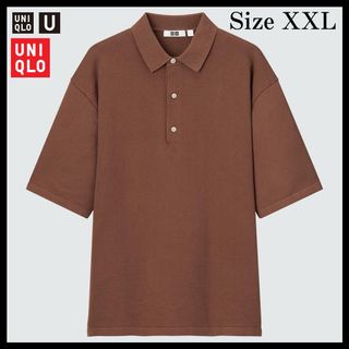 ユニクロ(UNIQLO)のUNIQLO U ニットポロシャツ（半袖）(ポロシャツ)