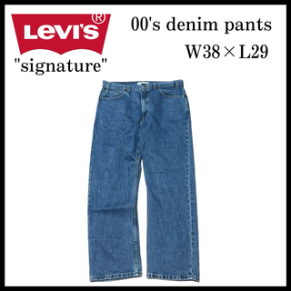 リーバイス(Levi's)の00's Levi's signature wide denim pants(デニム/ジーンズ)