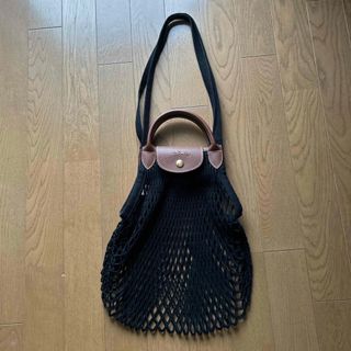 ロンシャン(LONGCHAMP)のロンシャン  ル プリアージュ フィレLショルダーバッグ 黒(ショルダーバッグ)