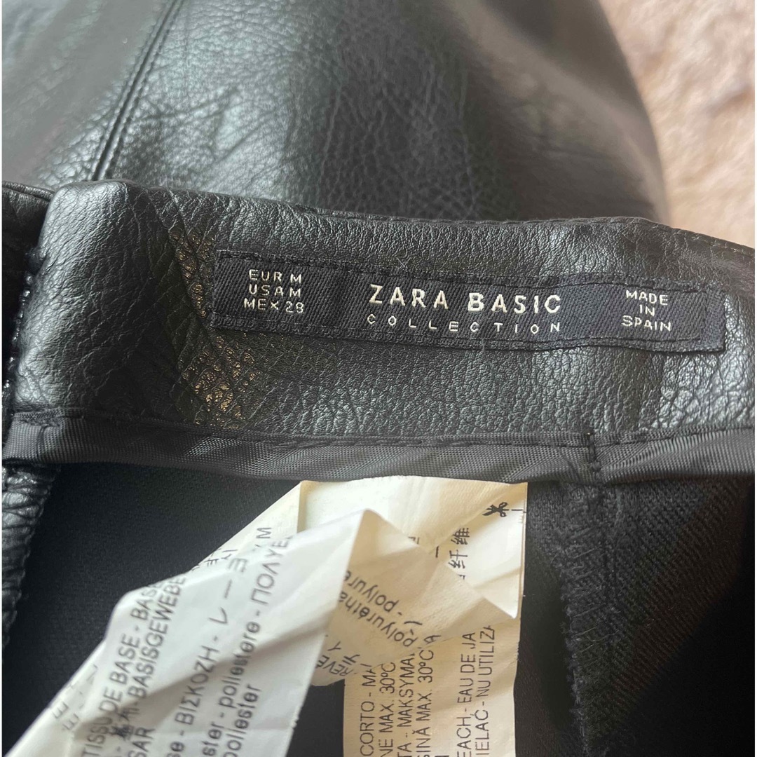 ZARA(ザラ)のzara |  フェイクレザータイトスカート レディースのスカート(ひざ丈スカート)の商品写真