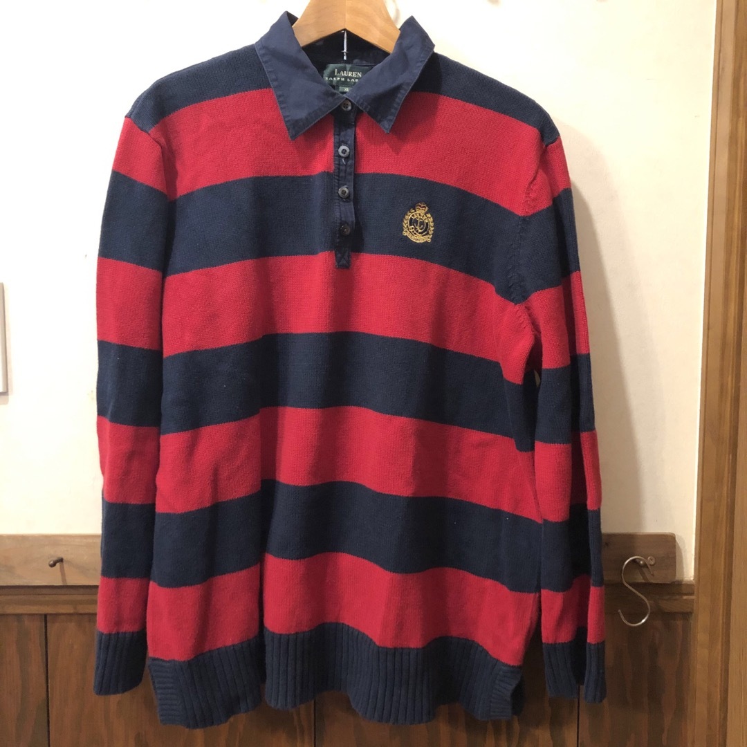 Ralph Lauren(ラルフローレン)のRalph Lauren/ラルフローレン　ニットポロシャツ メンズのトップス(ニット/セーター)の商品写真