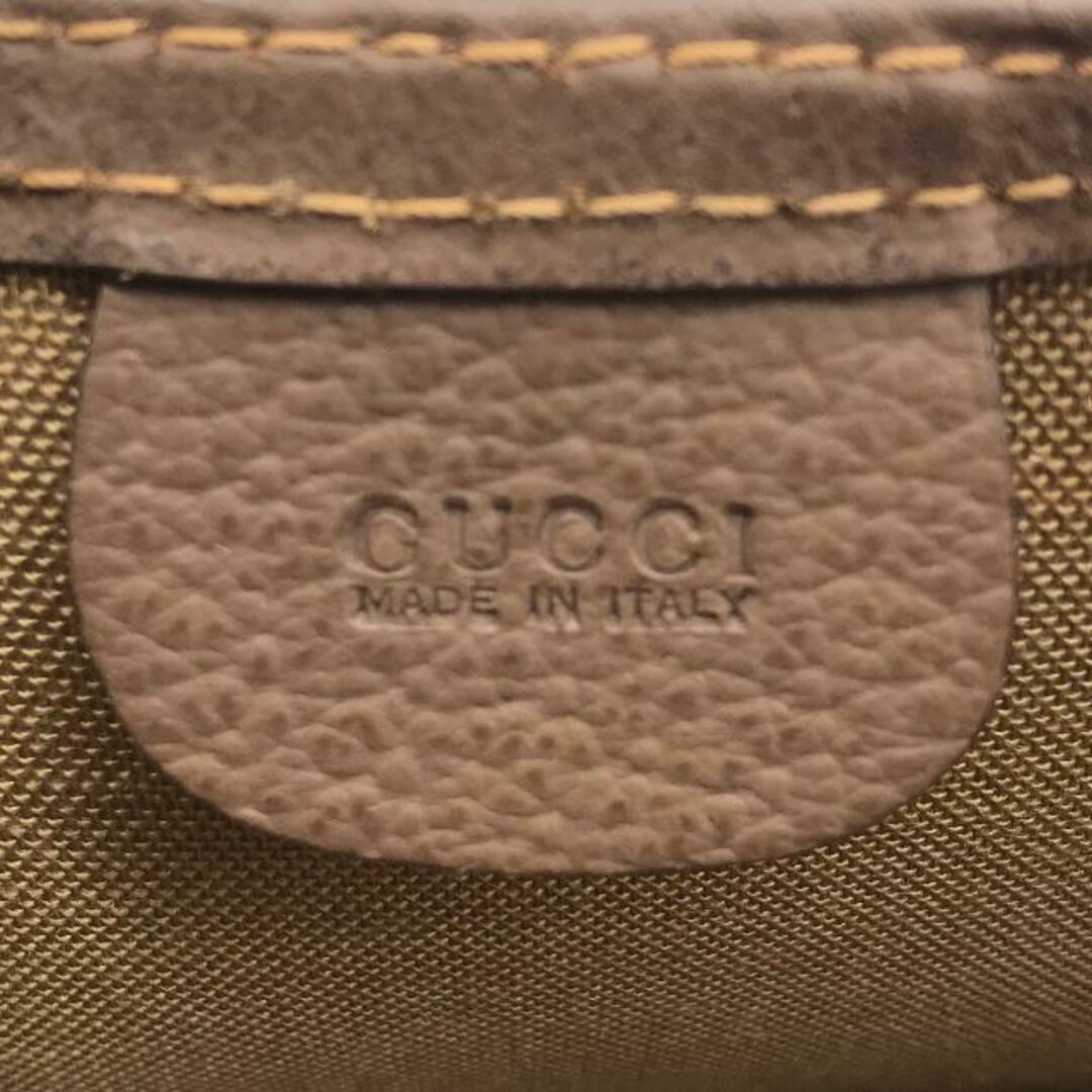 Gucci(グッチ)の良品 GUCCI グッチ GG スプリーム シェリーライン トート ワン ショルダー バッグ ブラウン a1441 レディースのバッグ(トートバッグ)の商品写真