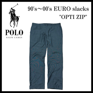 POLO RALPH LAUREN - 90's〜00's Polo Ralph Lauren euro slacks