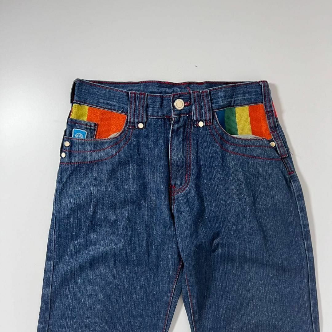 COOGI(クージー)の激レア クージー coogi デニム 刺繍 ヴィンテージ w34 カラフル メンズのパンツ(デニム/ジーンズ)の商品写真