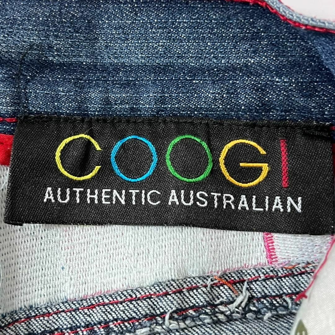 COOGI(クージー)の激レア クージー coogi デニム 刺繍 ヴィンテージ w34 カラフル メンズのパンツ(デニム/ジーンズ)の商品写真