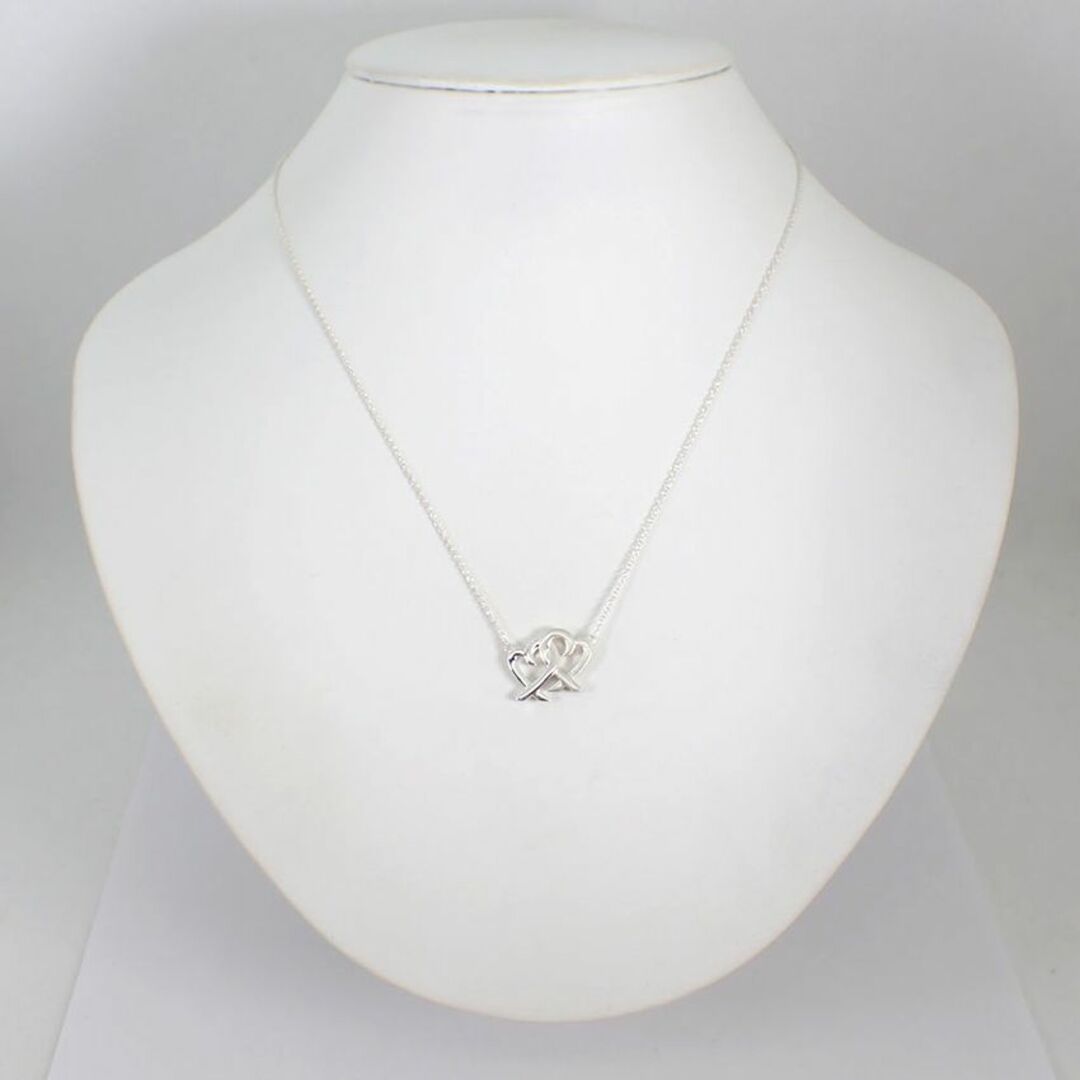 Tiffany & Co.(ティファニー)のティファニー 925 ダブルラビングハート ネックレス[g244-44］ レディースのアクセサリー(ネックレス)の商品写真