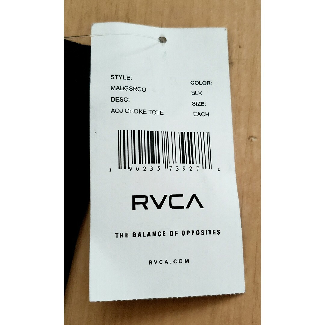 RVCA(ルーカ)の【新品】RVCA × AOJオリジナル 数量限定チョークトート バッグ メンズのバッグ(トートバッグ)の商品写真