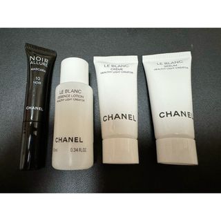 シャネル(CHANEL)のシャネル　ルブラン　ボトルサンプル&ミニマスカラセット(サンプル/トライアルキット)