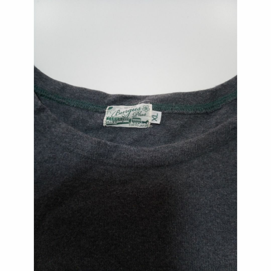 Burgus Plus(バーガスプラス)のバーガスプラス　ワイトボディーカットソー　XL メンズのトップス(Tシャツ/カットソー(七分/長袖))の商品写真
