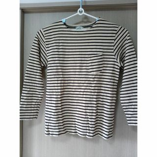 バーガスプラス(Burgus Plus)のバーガスプラス　ボーダーカットソー　XL(Tシャツ/カットソー(七分/長袖))