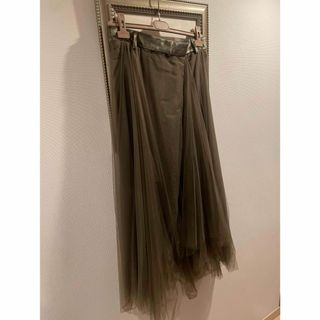 ブルネロクチネリ(BRUNELLO CUCINELLI)のブルネロクチネリ　チュールスカート　44　未使用(ロングスカート)