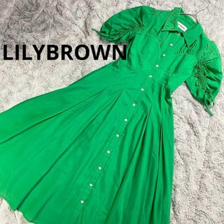 Lily Brown - 【完売品】リリーブラウン チャイナカットアウトニット