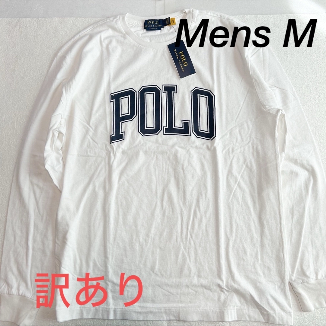 POLO RALPH LAUREN(ポロラルフローレン)の訳あり◆ポロラルフローレン メンズクラシックフィット ロゴTシャツ US/M メンズのトップス(Tシャツ/カットソー(七分/長袖))の商品写真