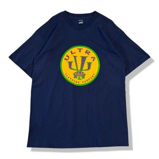 スクリーンスターズ(SCREEN STARS)の【90s】Ultra Violet 半袖 企業ロゴTシャツ L 両面プリント(Tシャツ/カットソー(半袖/袖なし))